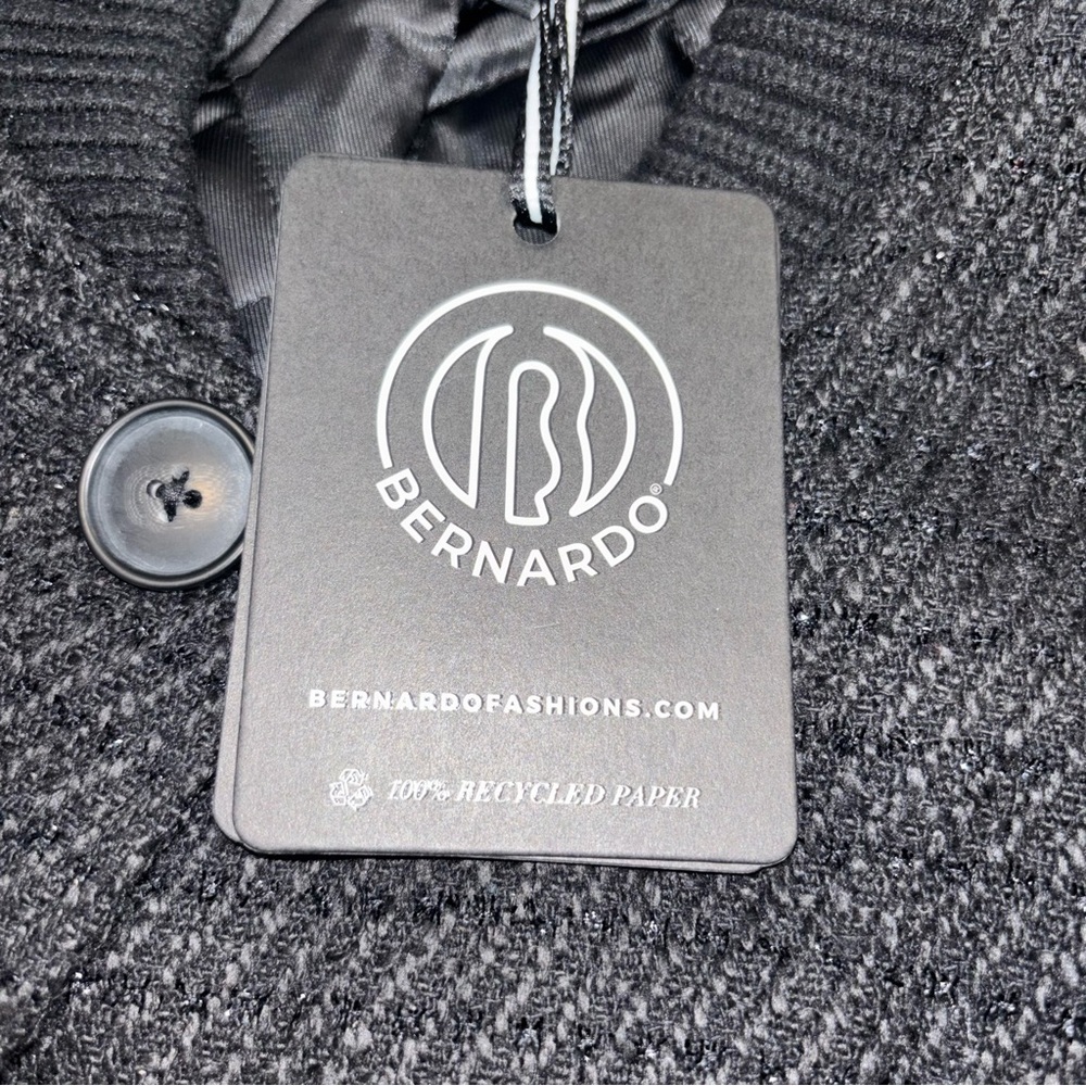 BERNARDO Tweed Coat NWT - Picture 11 of 13
